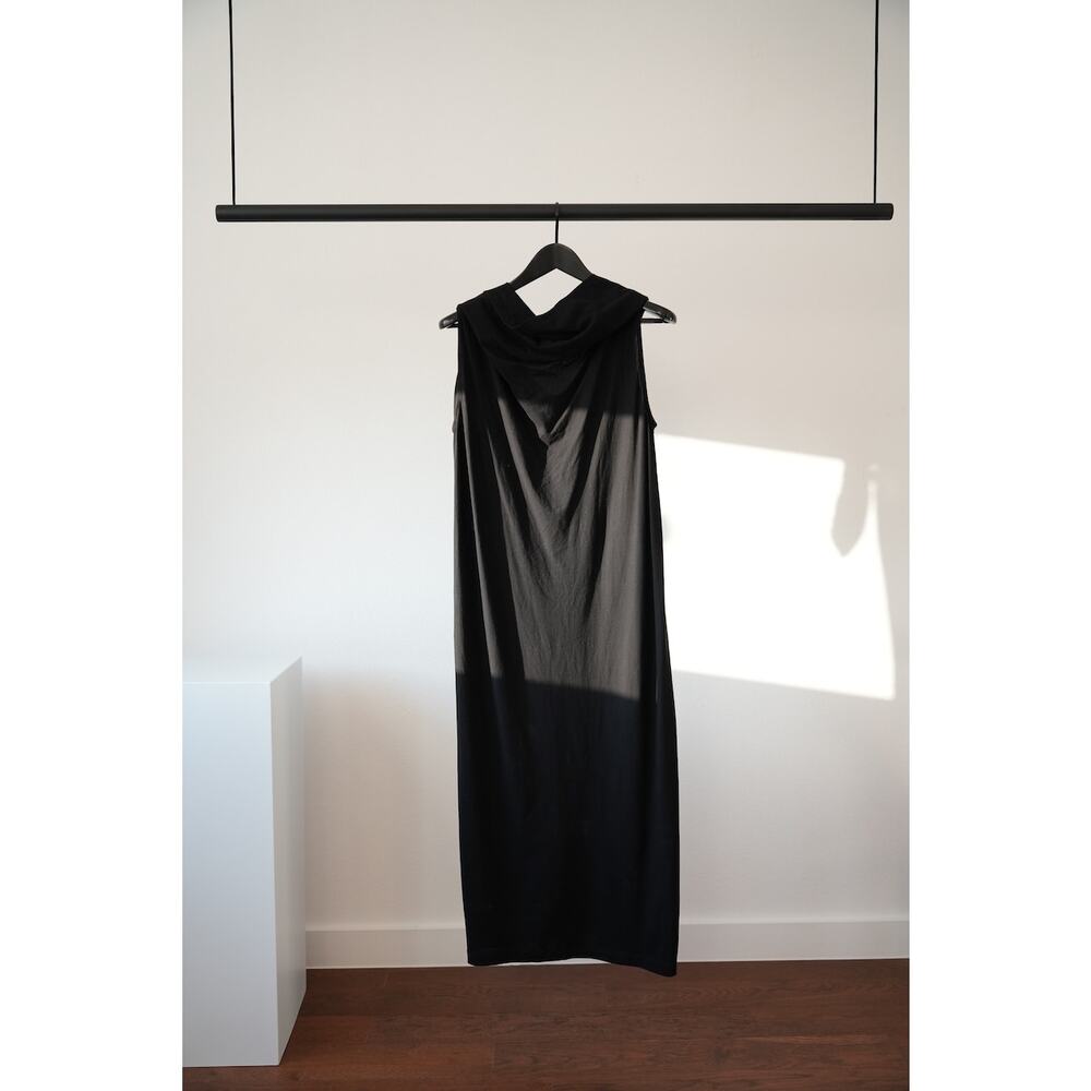 Issey Miyake Cotton Black Dress (2)